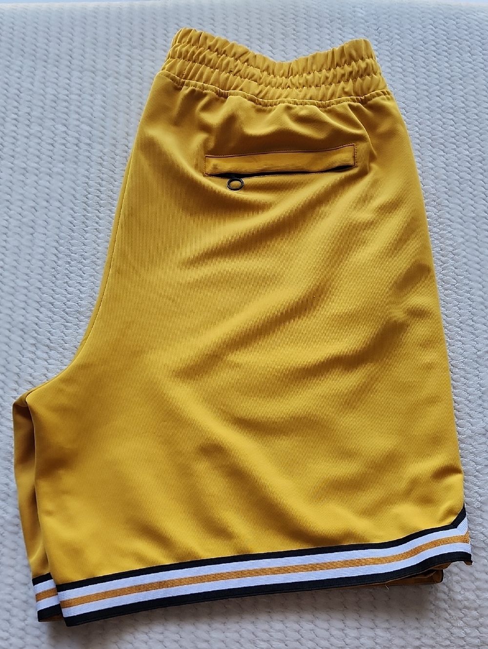 Zara Yellow Shorts Elastic waistband
